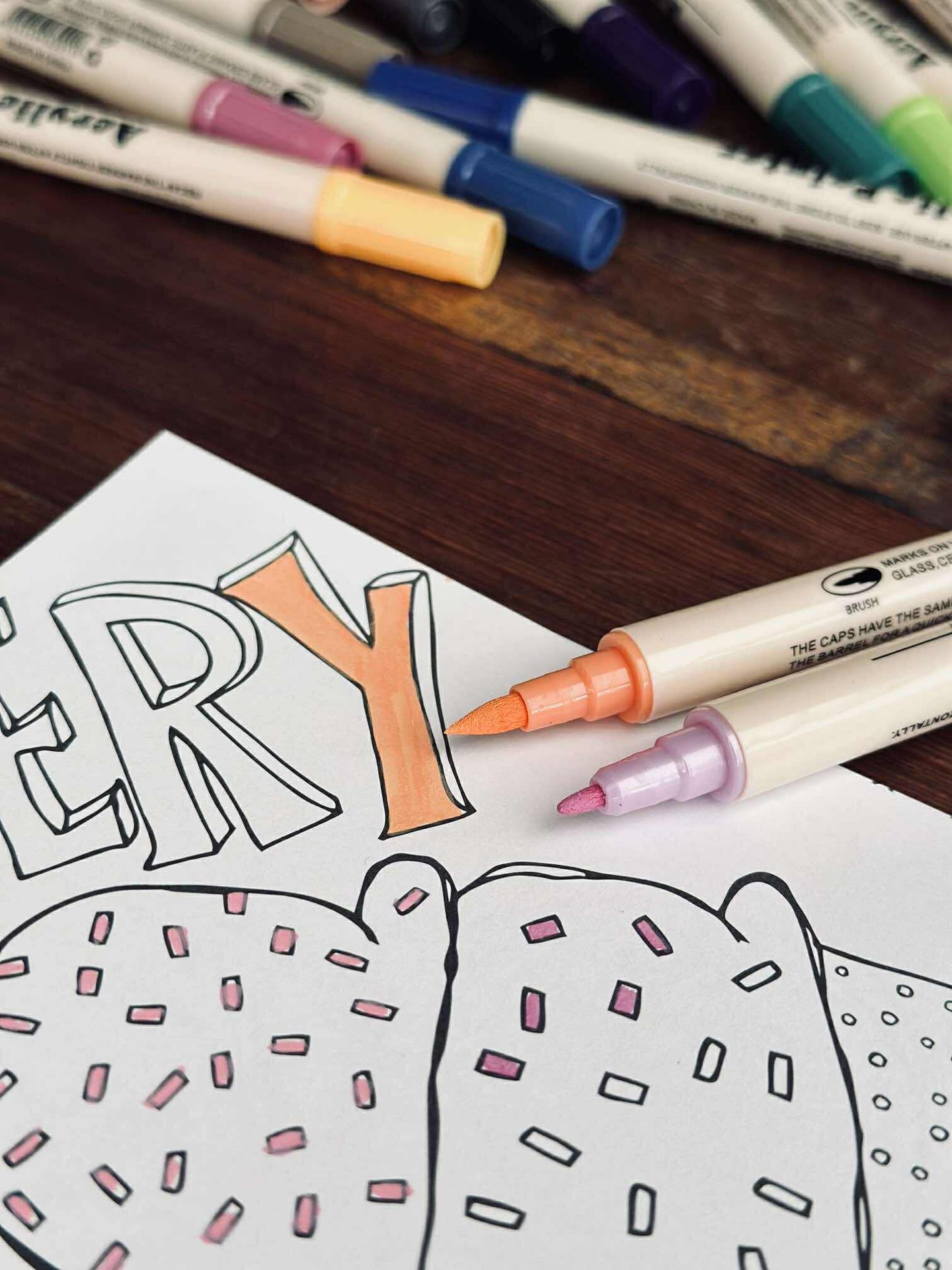 Tusser - Acryl Twinmarkers 36 Stk.