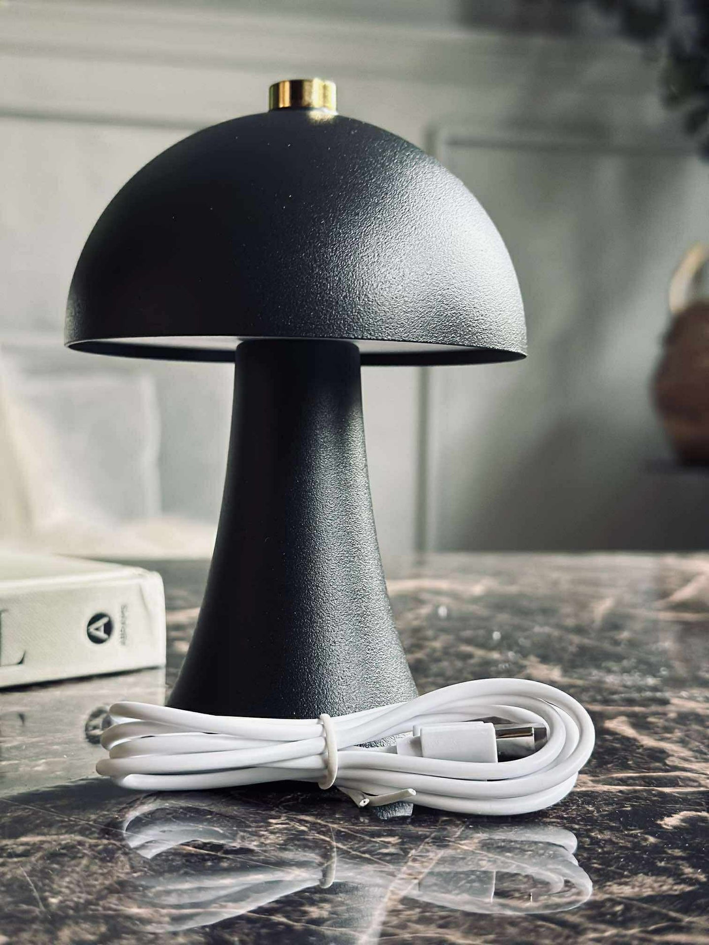 Tischlampe Mini Touch - Schwarz