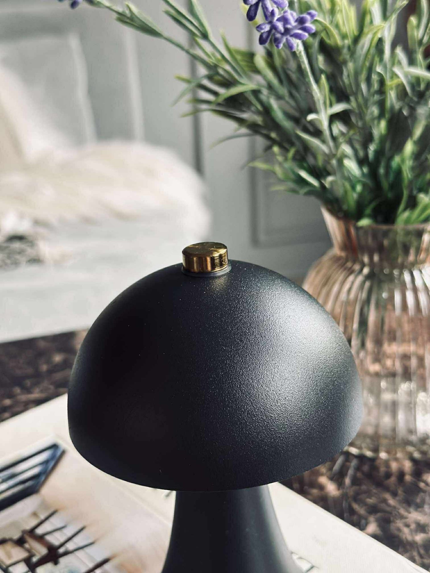 Tischlampe Mini Touch - Schwarz