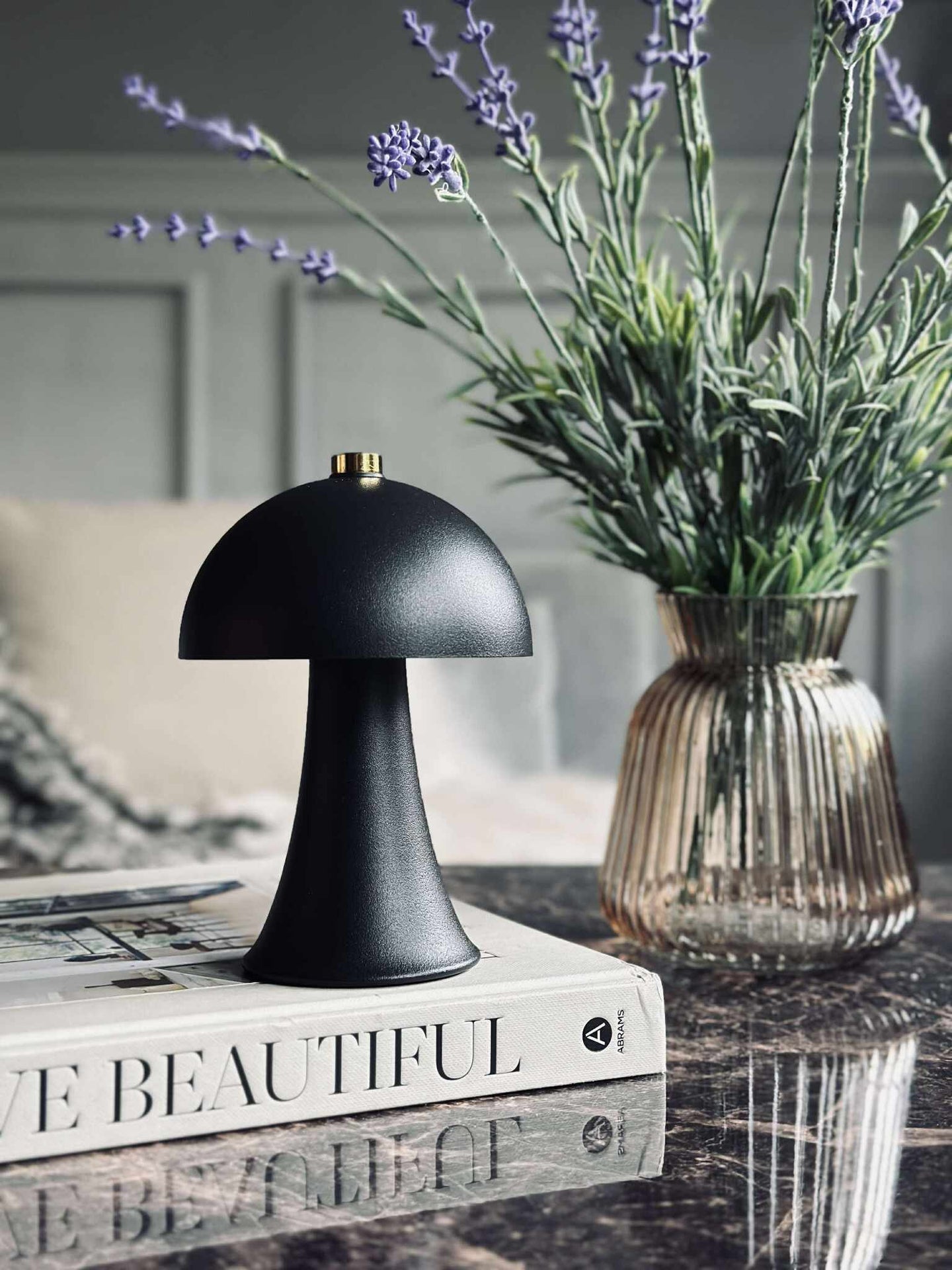 Tischlampe Mini Touch - Schwarz