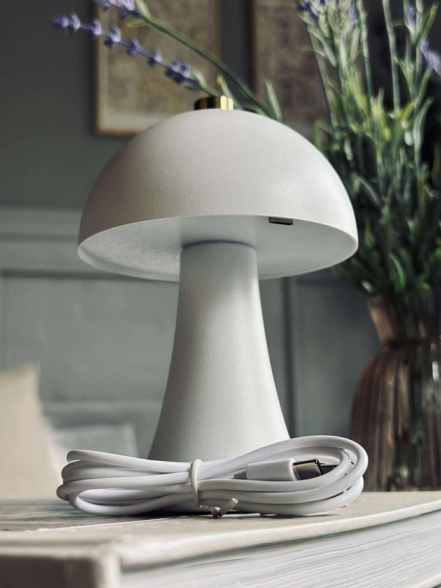 Tischlampe Mini Touch - Weiß