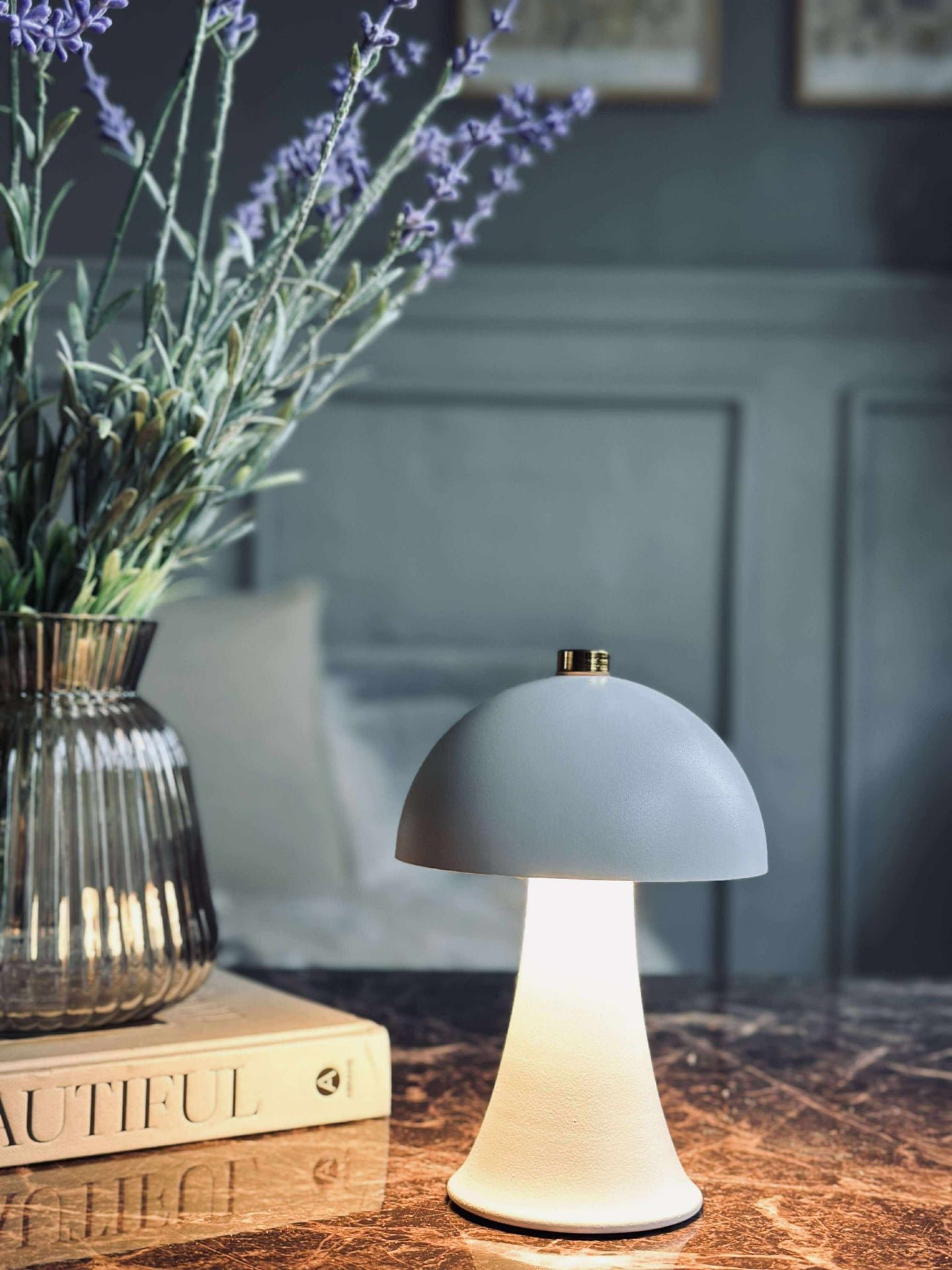 Tischlampe Mini Touch - Weiß