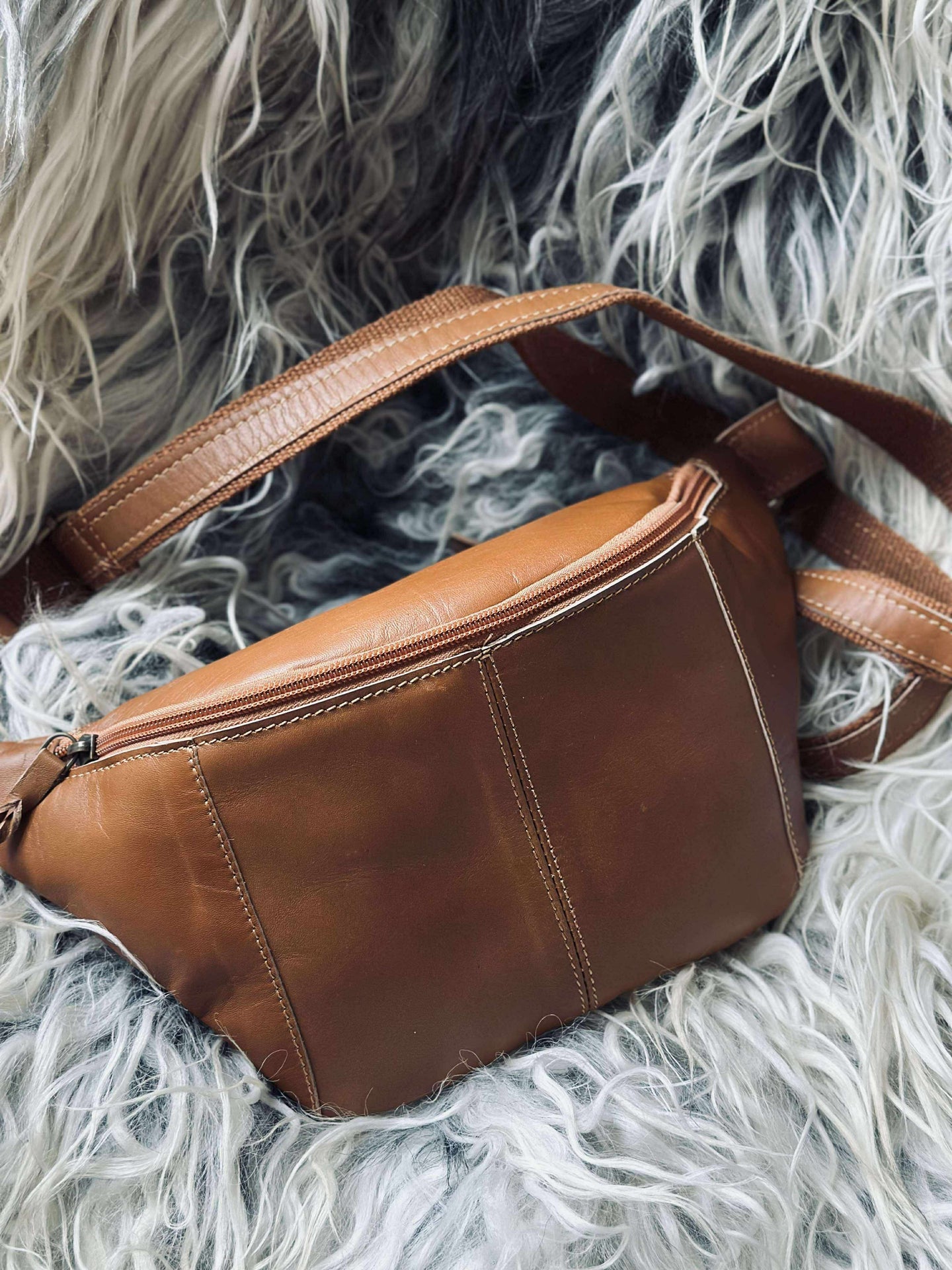 Bauchtasche Anna - Cognac