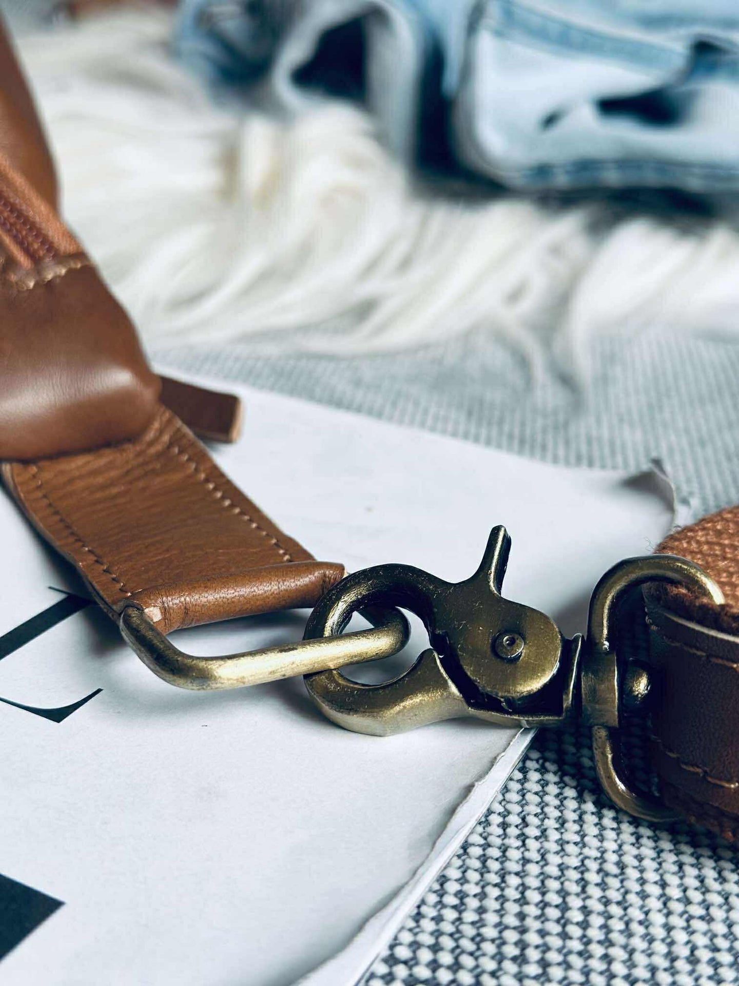 Bauchtasche Anna - Cognac