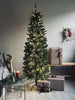 Weihnachtsbaum mit Lichterkette