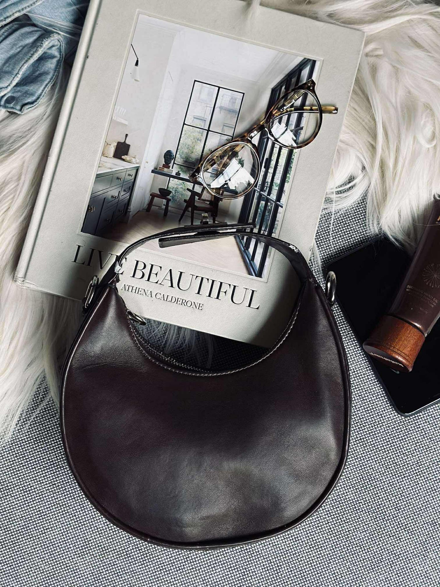 Handtasche Espresso