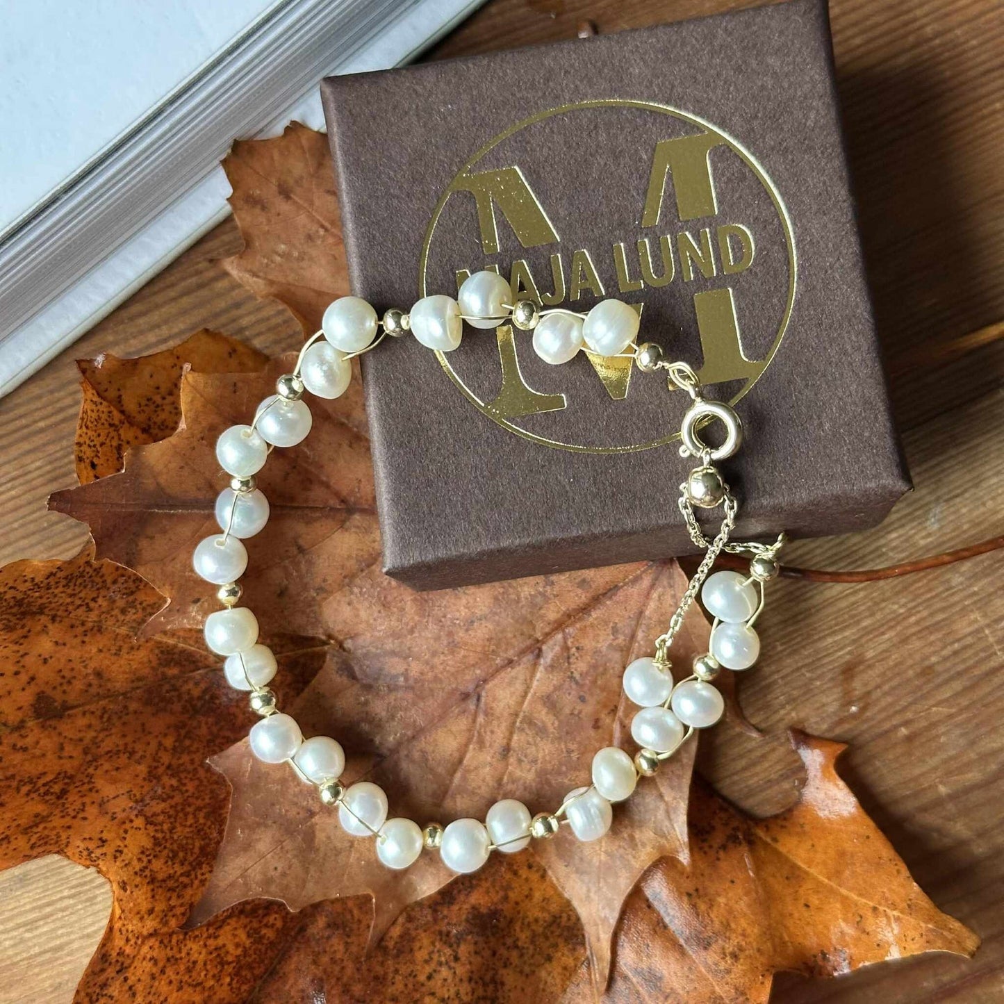 Armband Miko - mit echten Süßwasserperlen