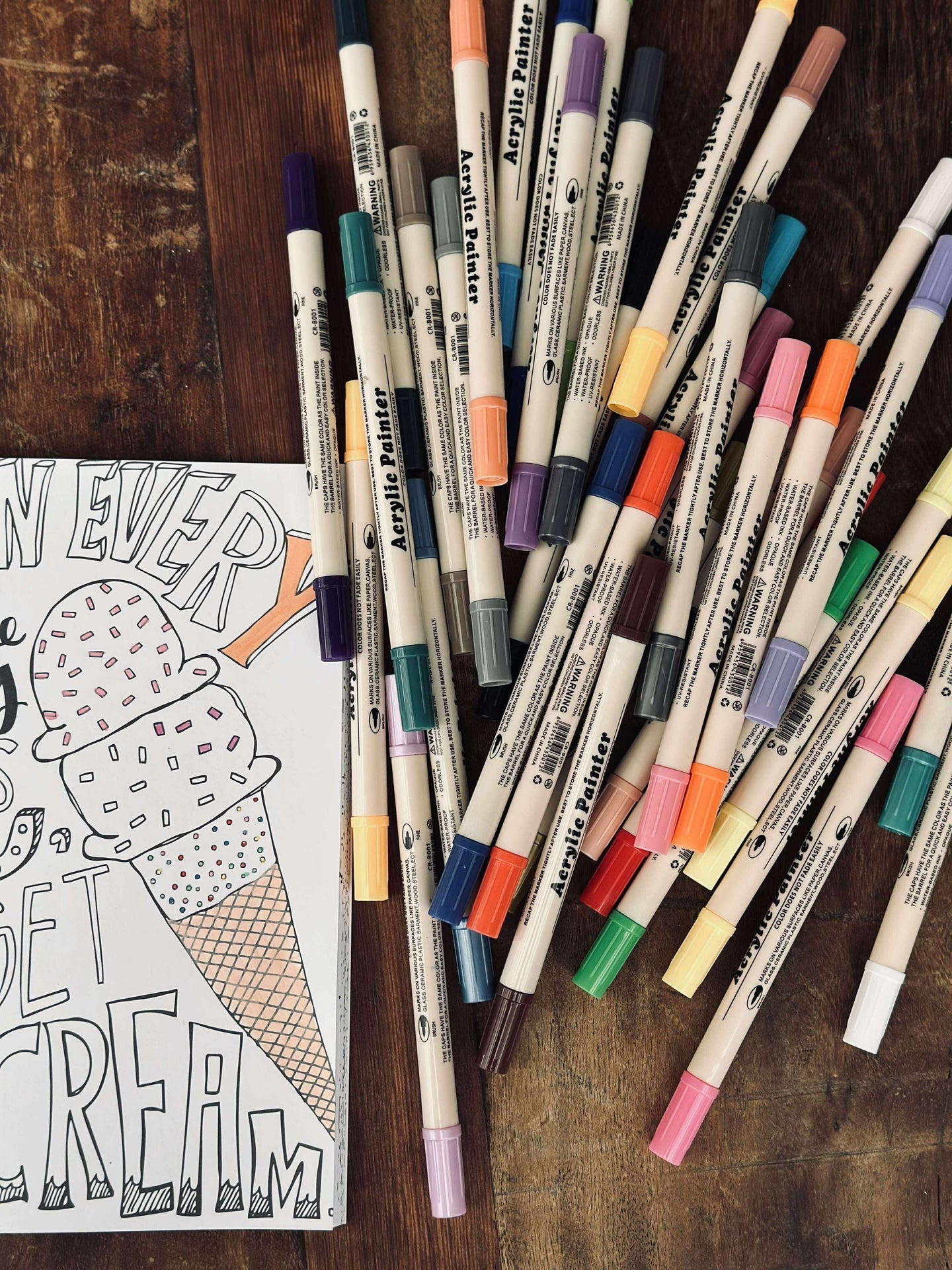 Tusser - Acryl Twinmarkers 36 Stk.