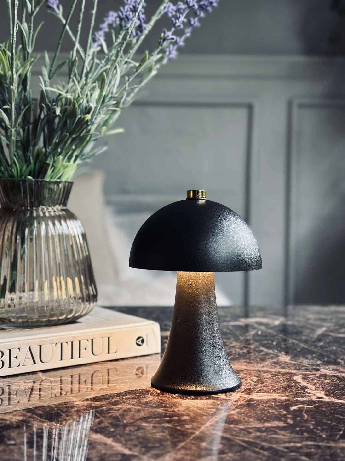 Tischlampe Mini Touch - Schwarz