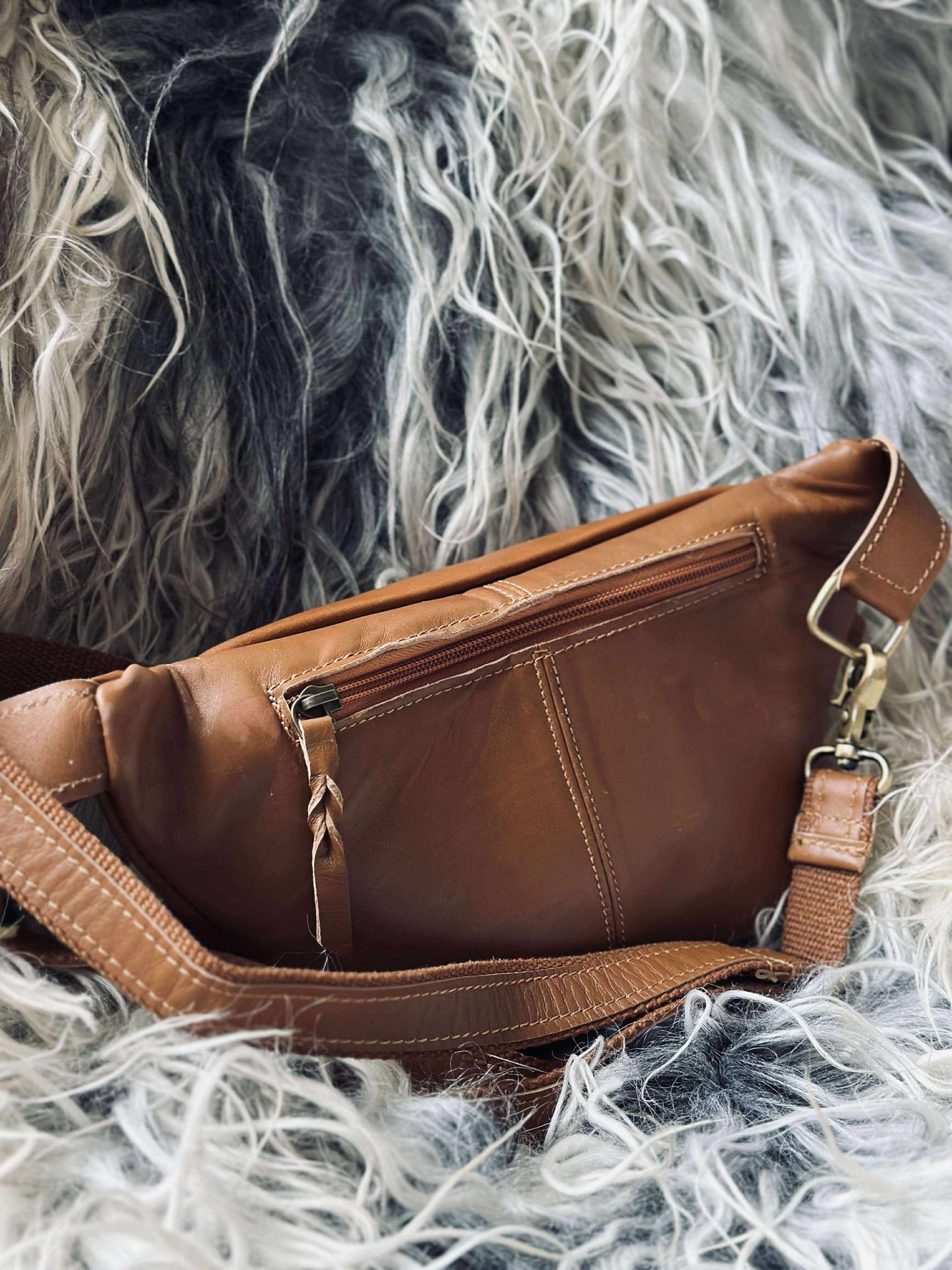 Bauchtasche Anna - Cognac