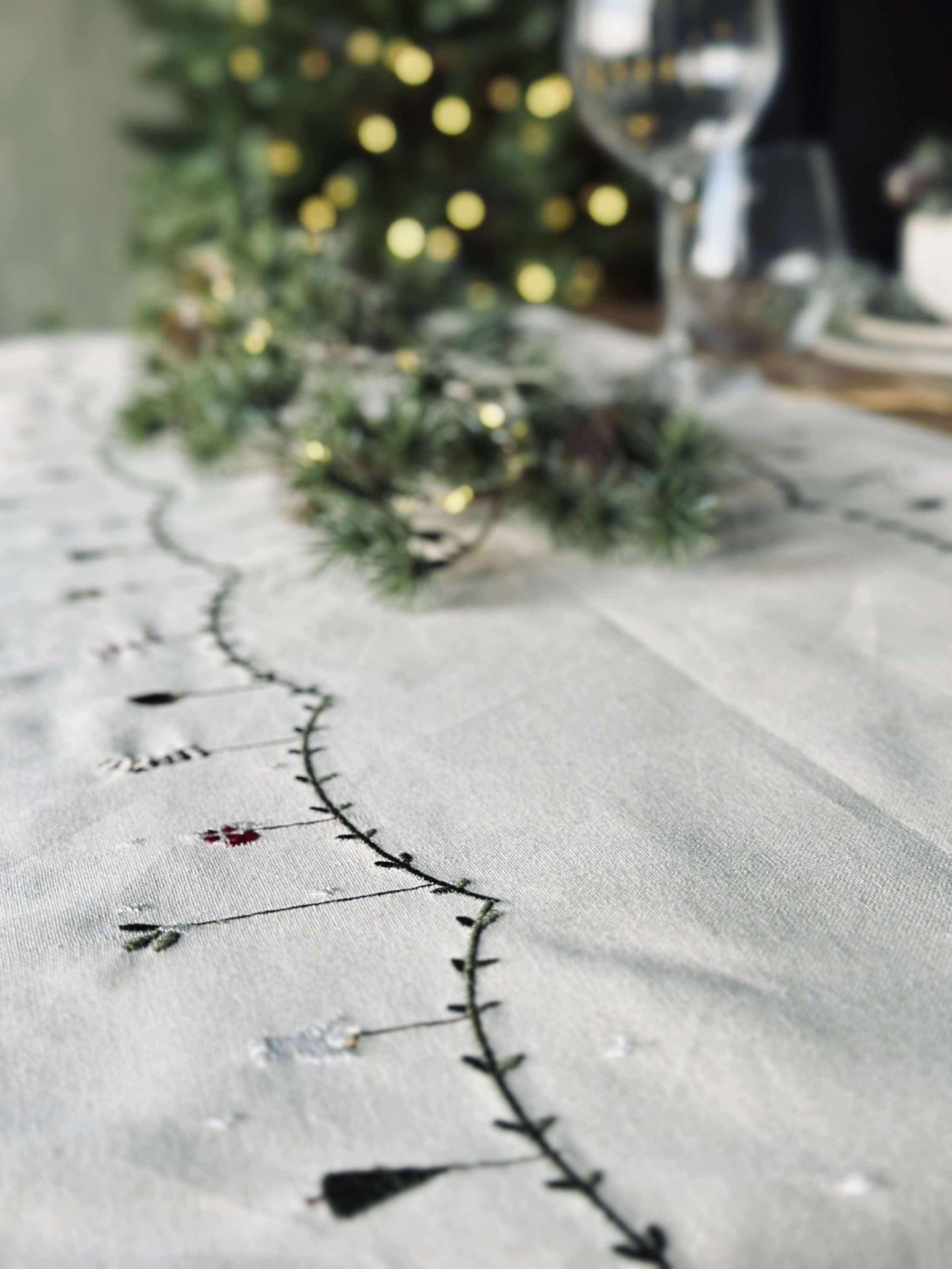Tischläufer Weihnachten - 40x140 cm