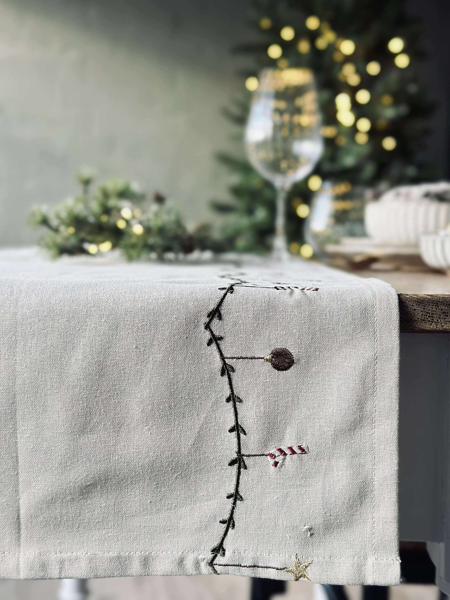 Tischläufer Weihnachten - 40x140 cm