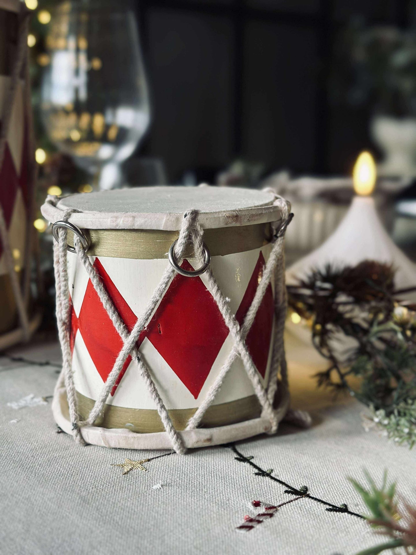 Trommel mit Leder – Nostalgie