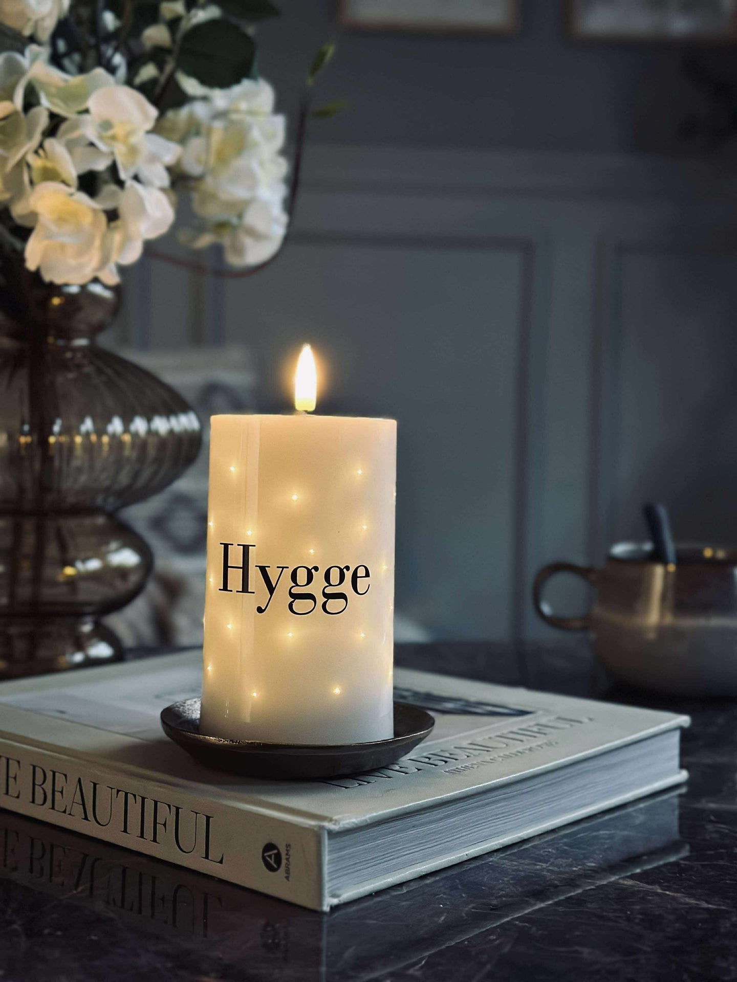 LED-Blockkerze TWINKLE - Hygge