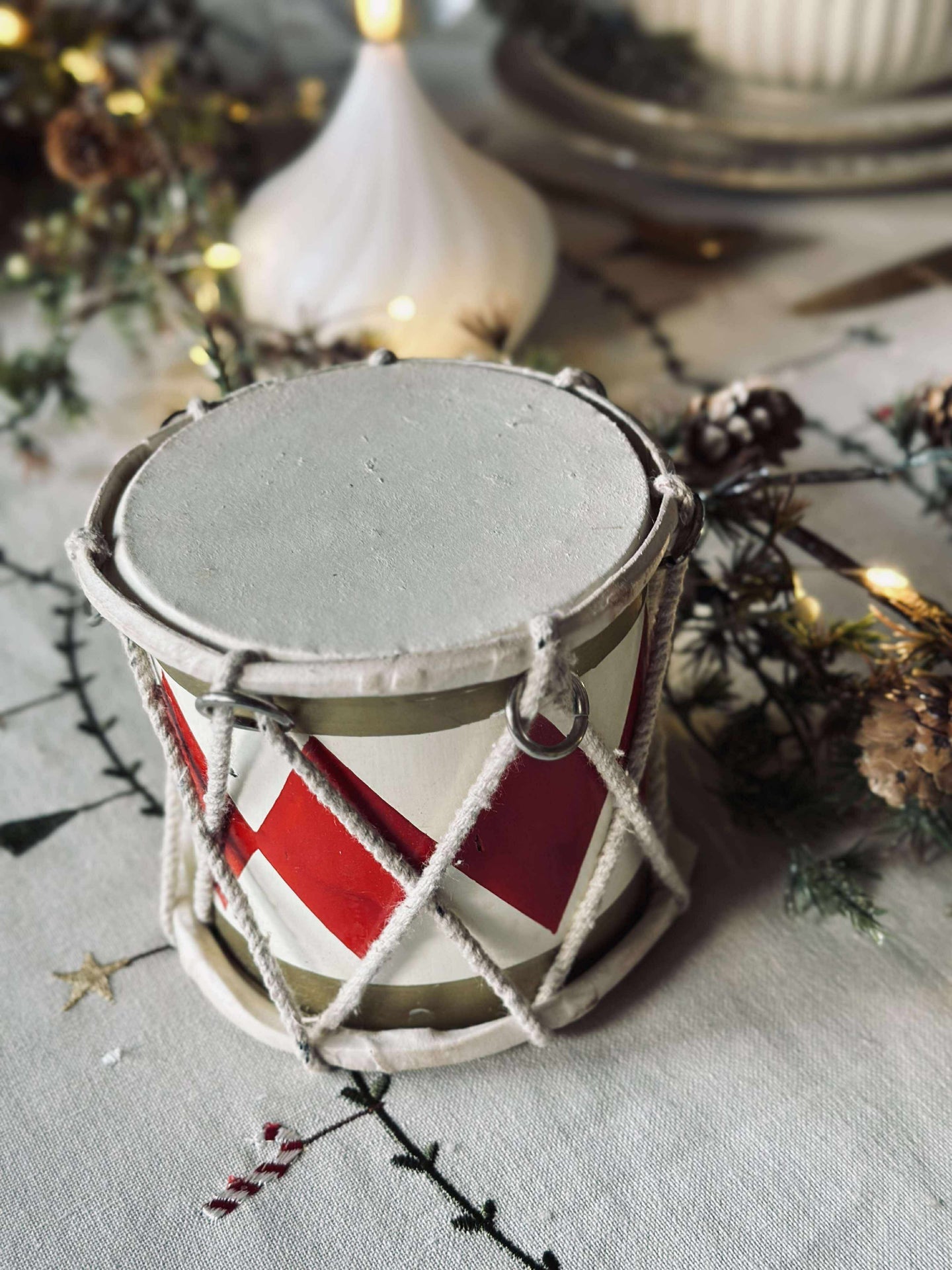 Trommel mit Leder – Nostalgie