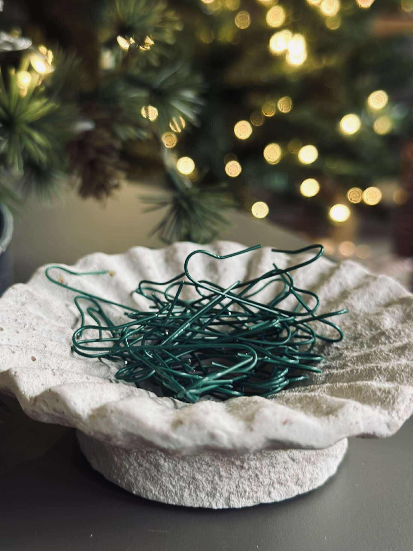 Haken zum Aufhängen von Weihnachtsschmuck - 50 Stück