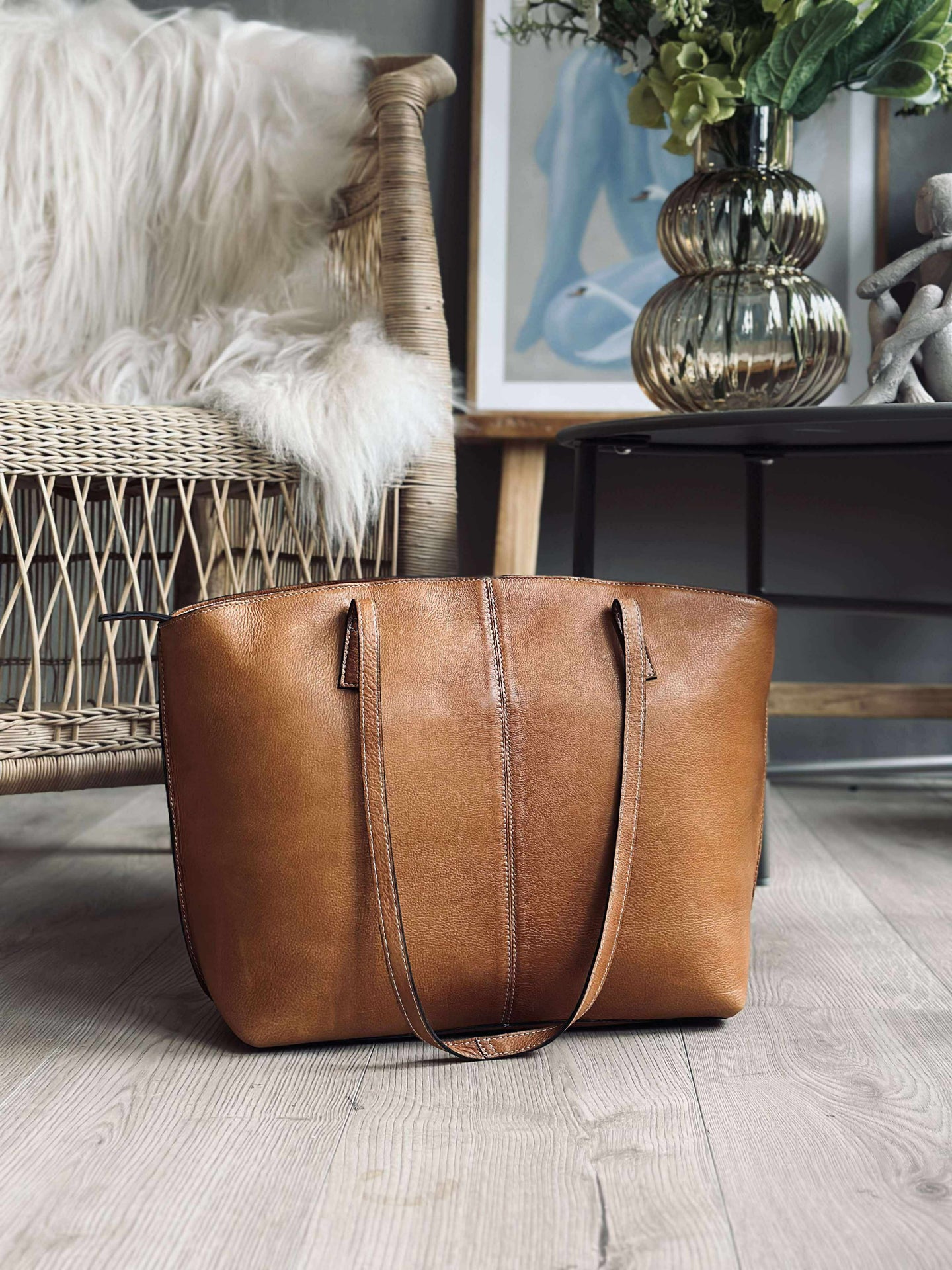 Work Bag - Malou Cognac