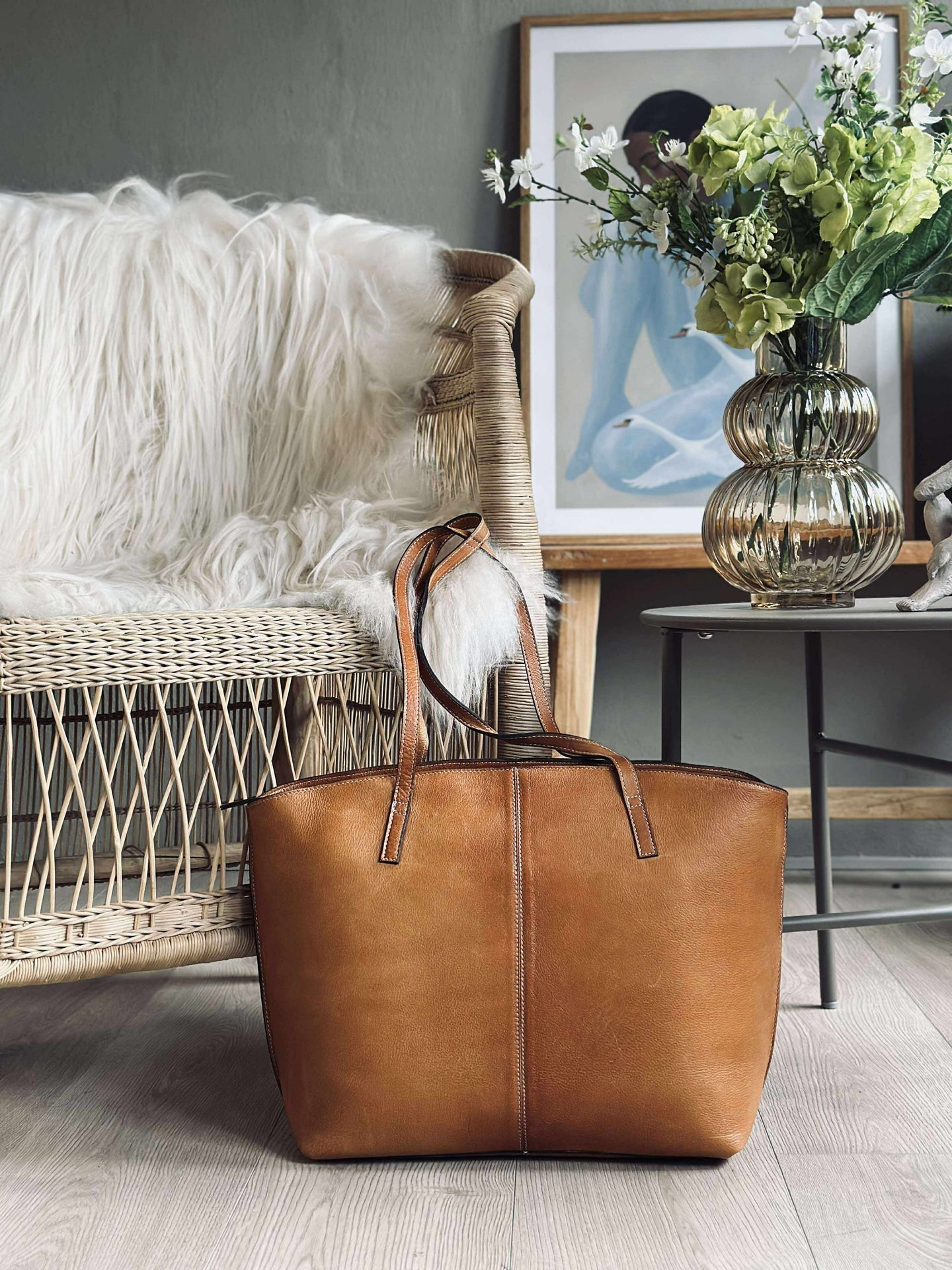 Work Bag - Malou Cognac