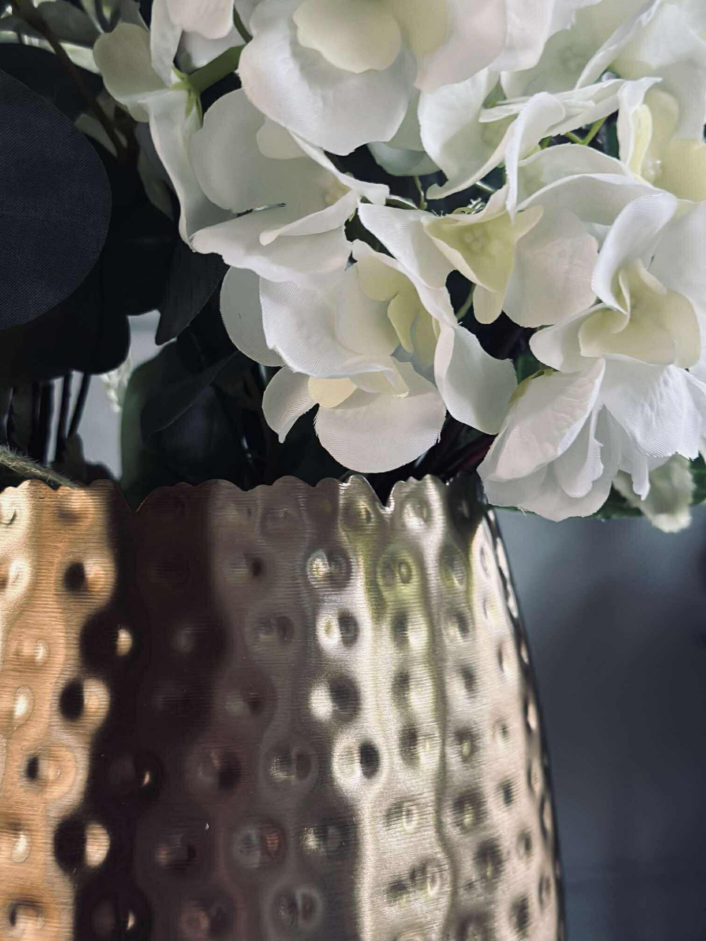 Vase Golden Metall