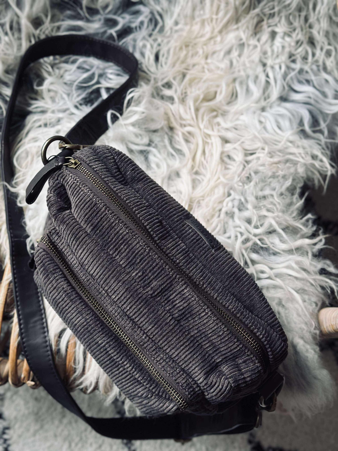 Crossbody Brown Cord