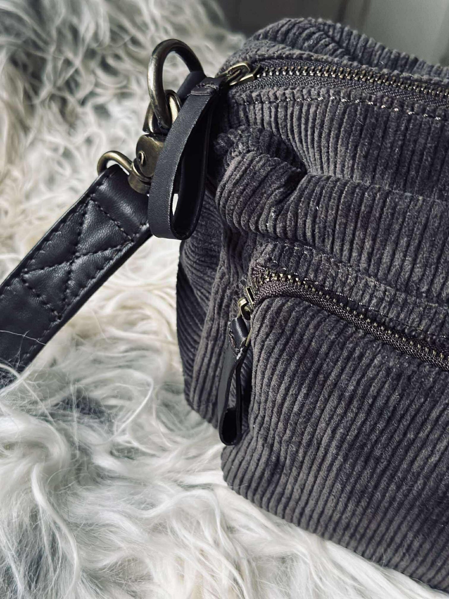Crossbody Brown Cord