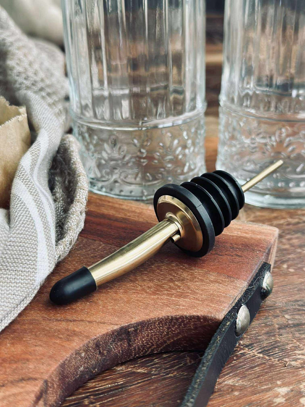 Öl-/Essigflasche - Set mit 2 Stück