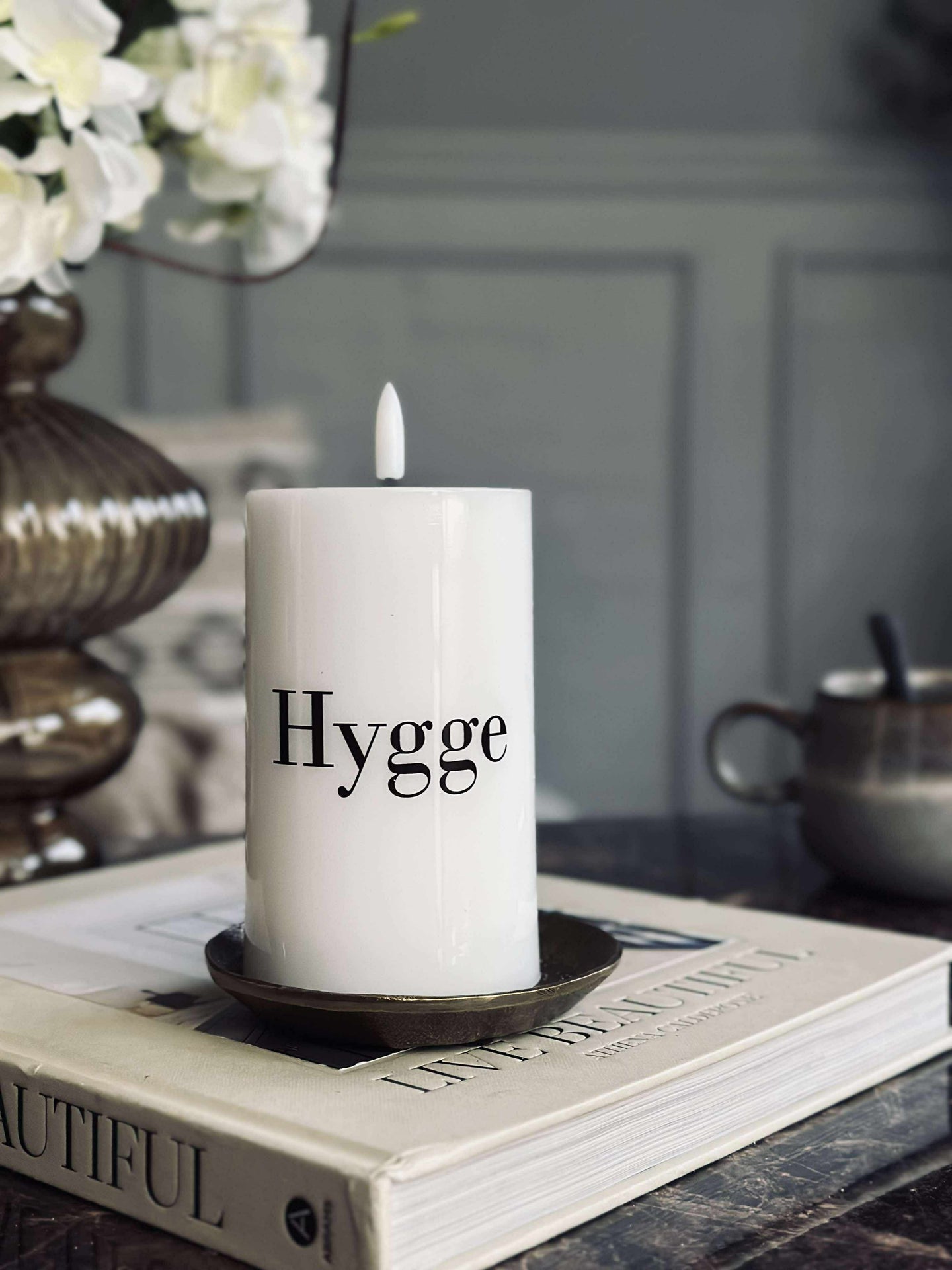 LED-Blockkerze TWINKLE - Hygge
