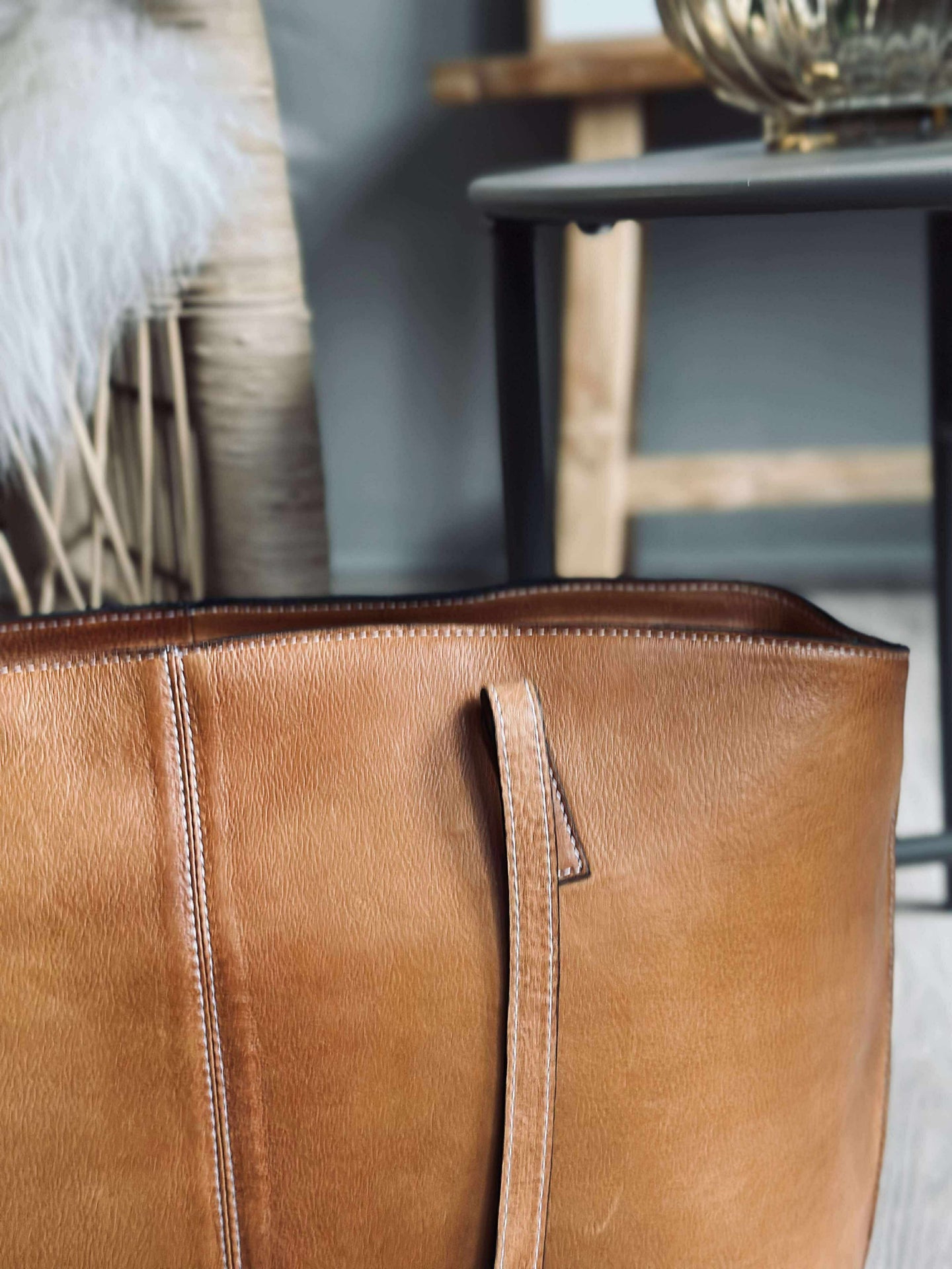 Work Bag - Malou Cognac