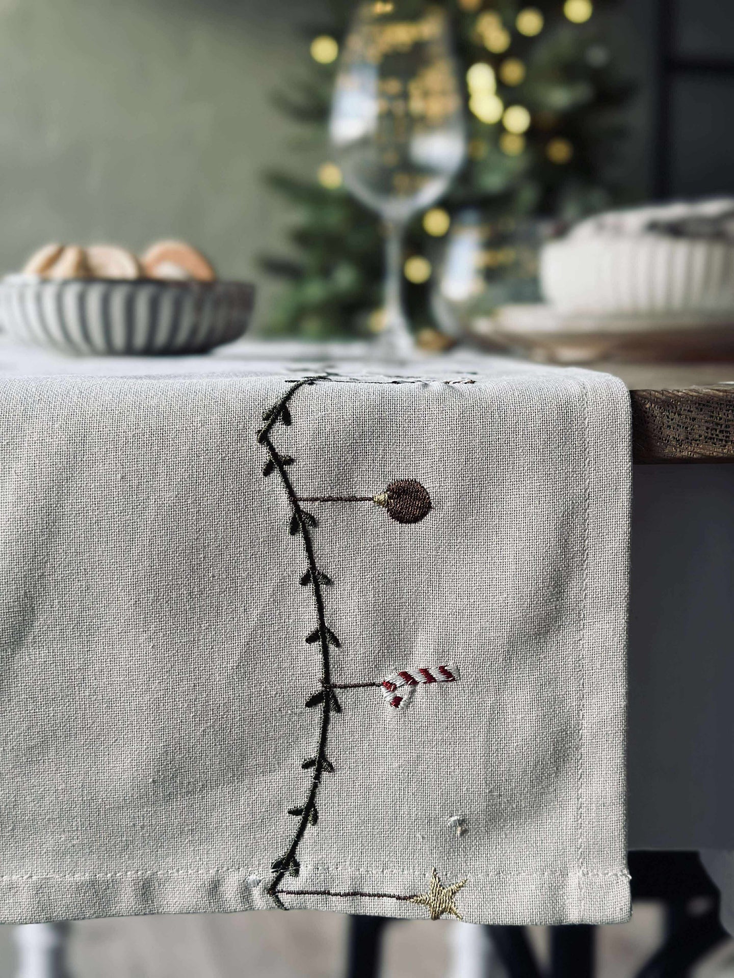 Tischläufer Weihnachten - 40x140 cm