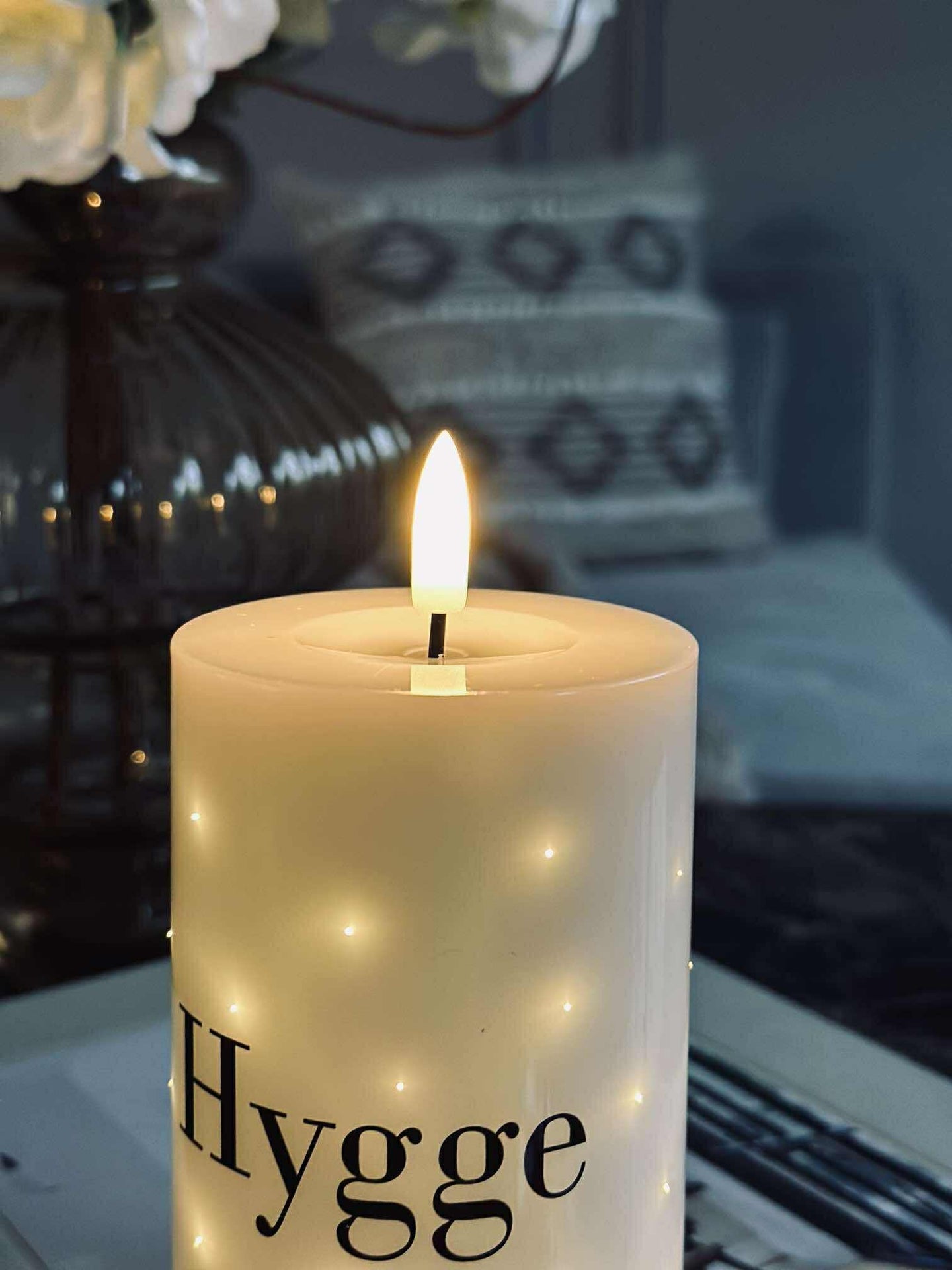 LED-Blockkerze TWINKLE - Hygge
