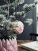 Weihnachtskugel - metal flower