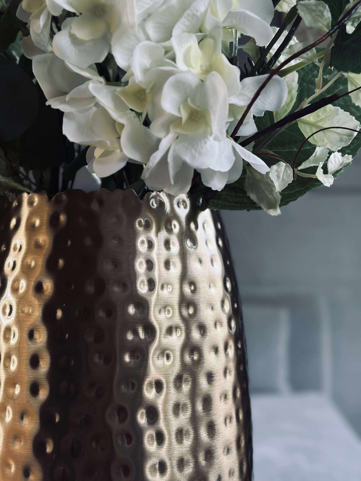 Vase Golden Metall