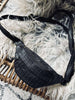 Bumbag Tasha - Schwarzes Flecht