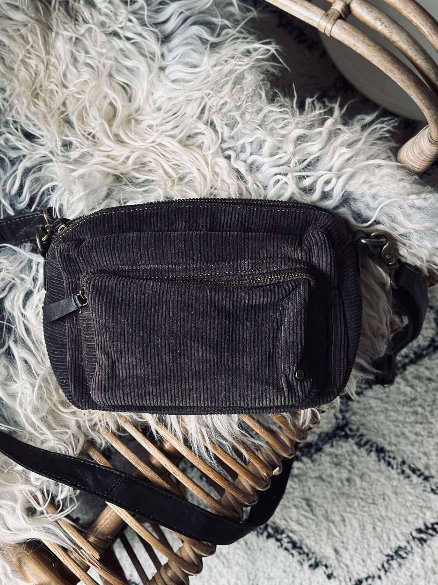 Crossbody Brown Cord
