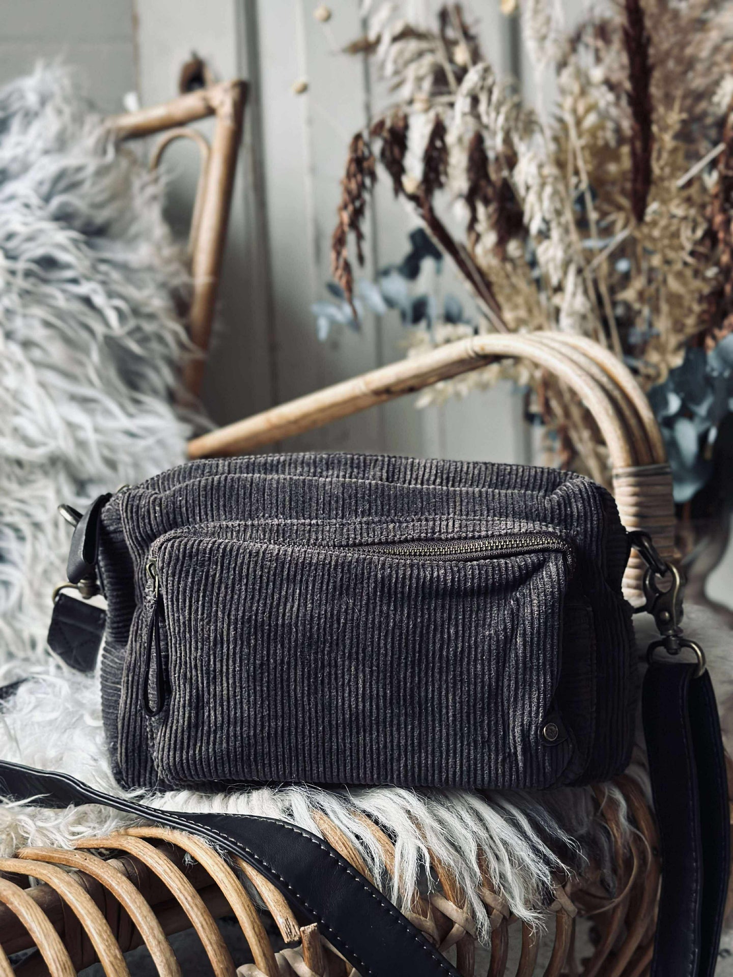 Crossbody Brown Cord