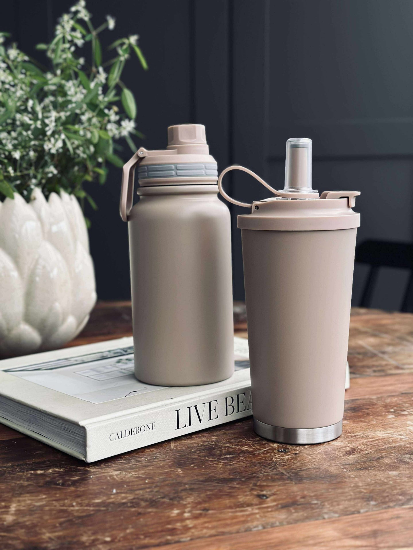 Thermosflasche 600 ml - Latte