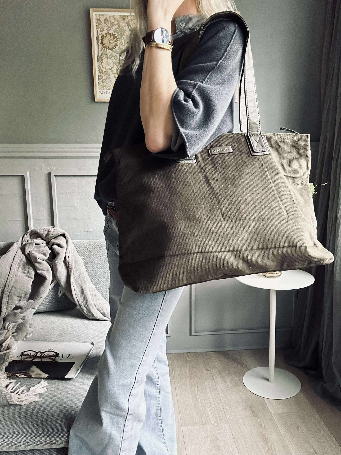 Shopper Samt - Army