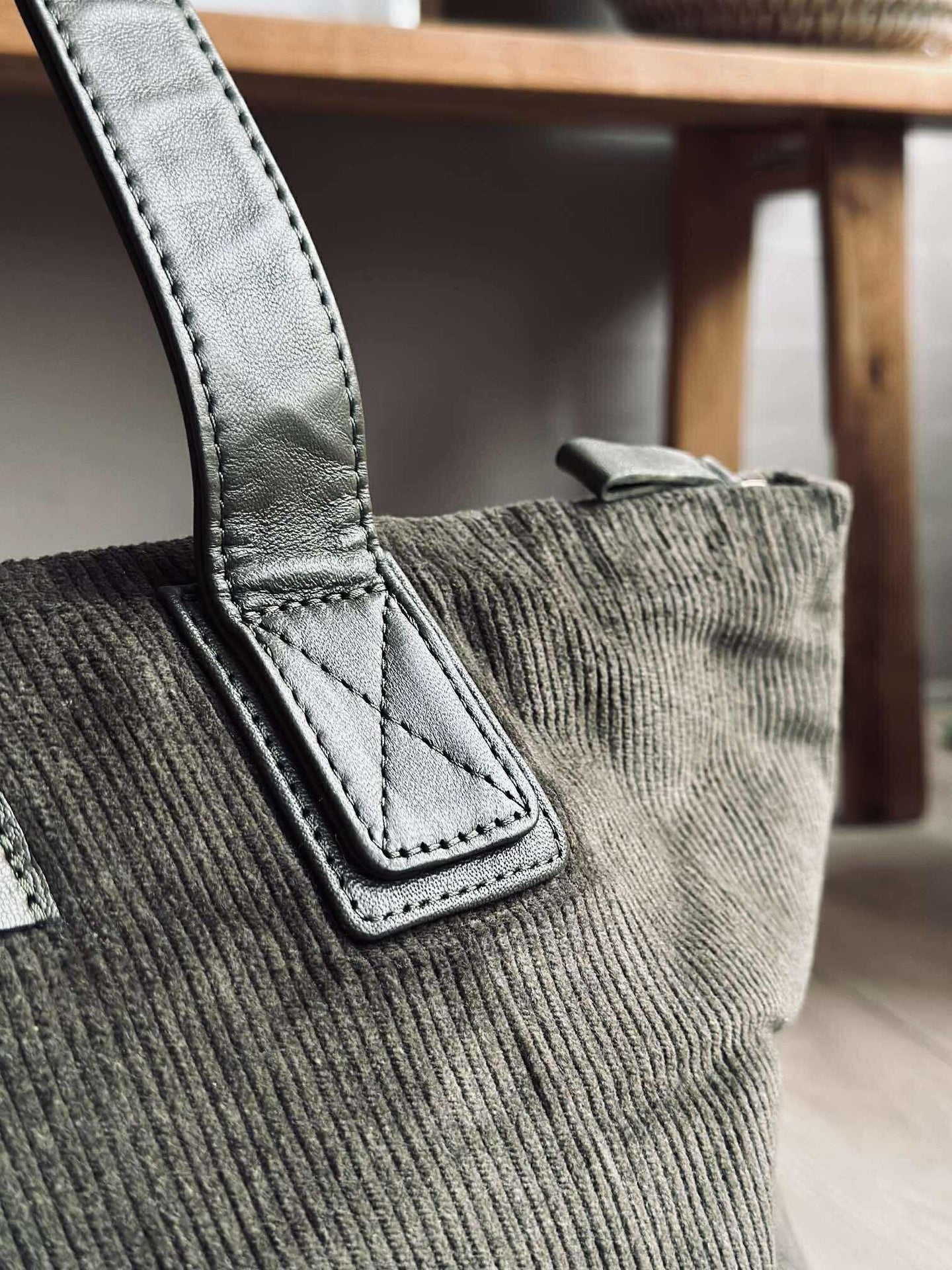 Shopper Samt - Army