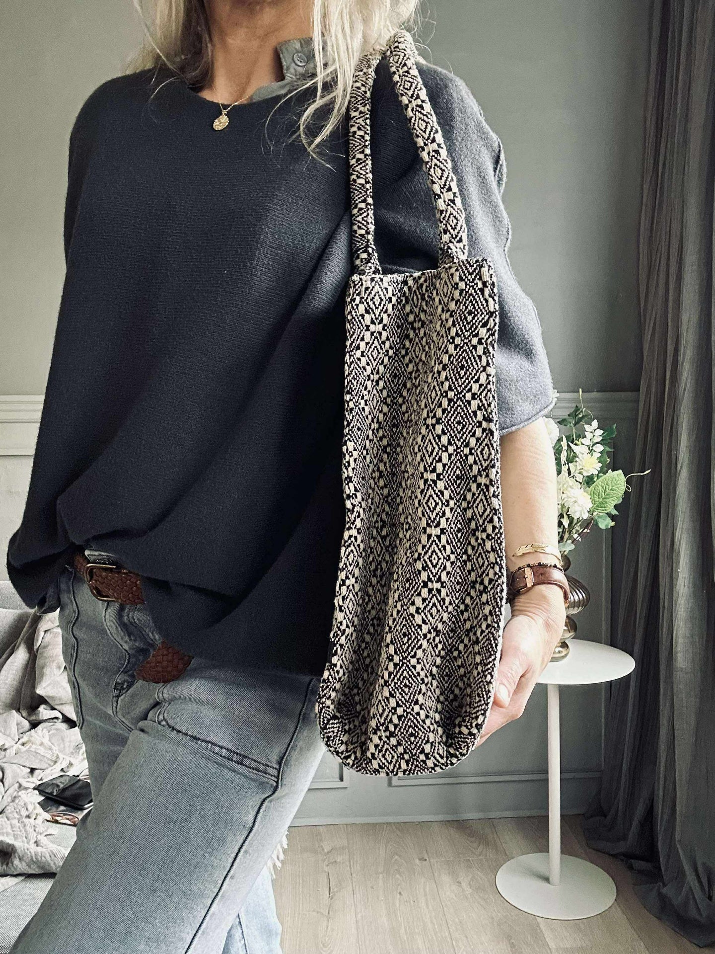 Shopper Julia - Verziert mit exklusivem Print