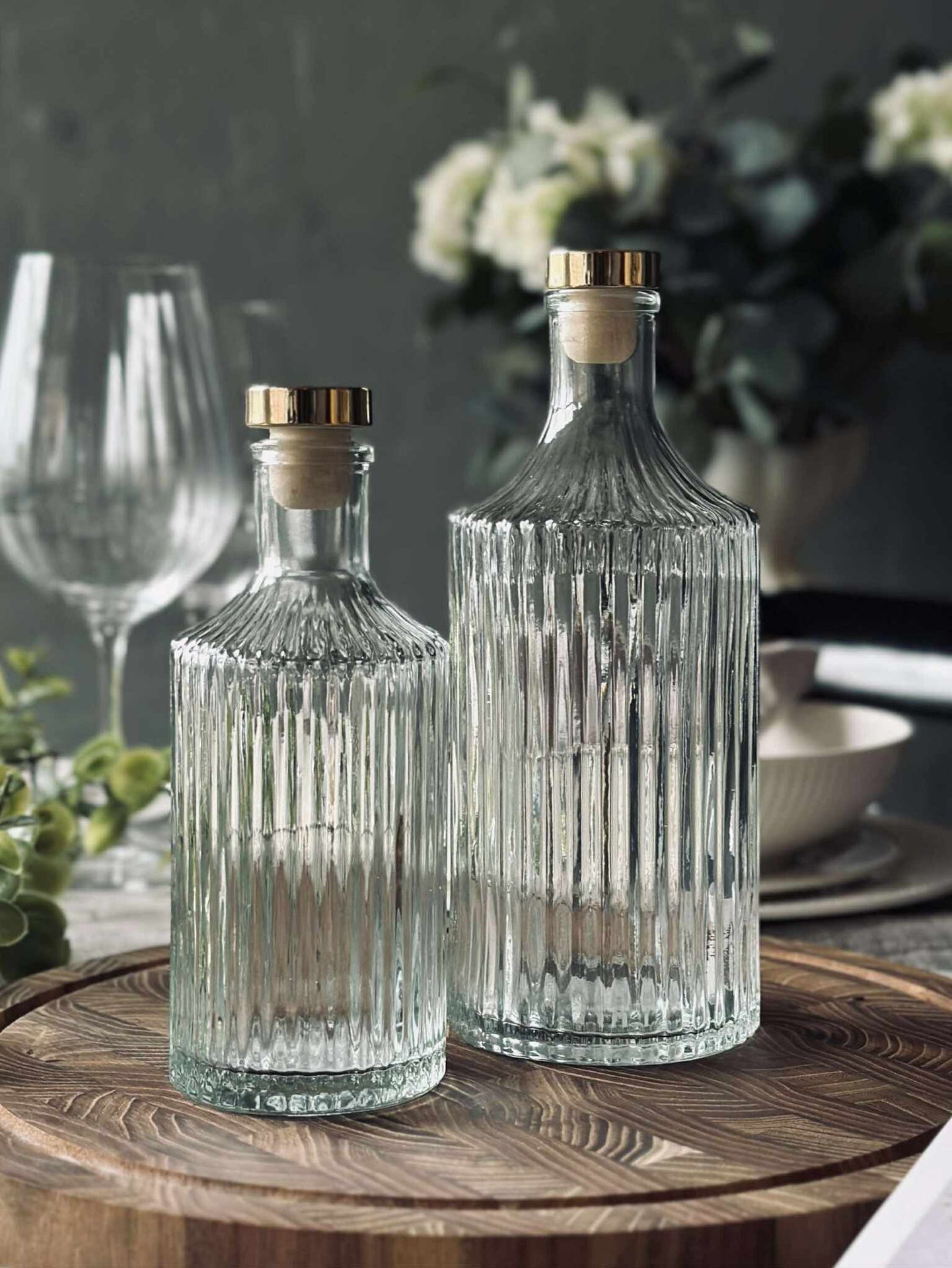 Flasche mit Stopfen