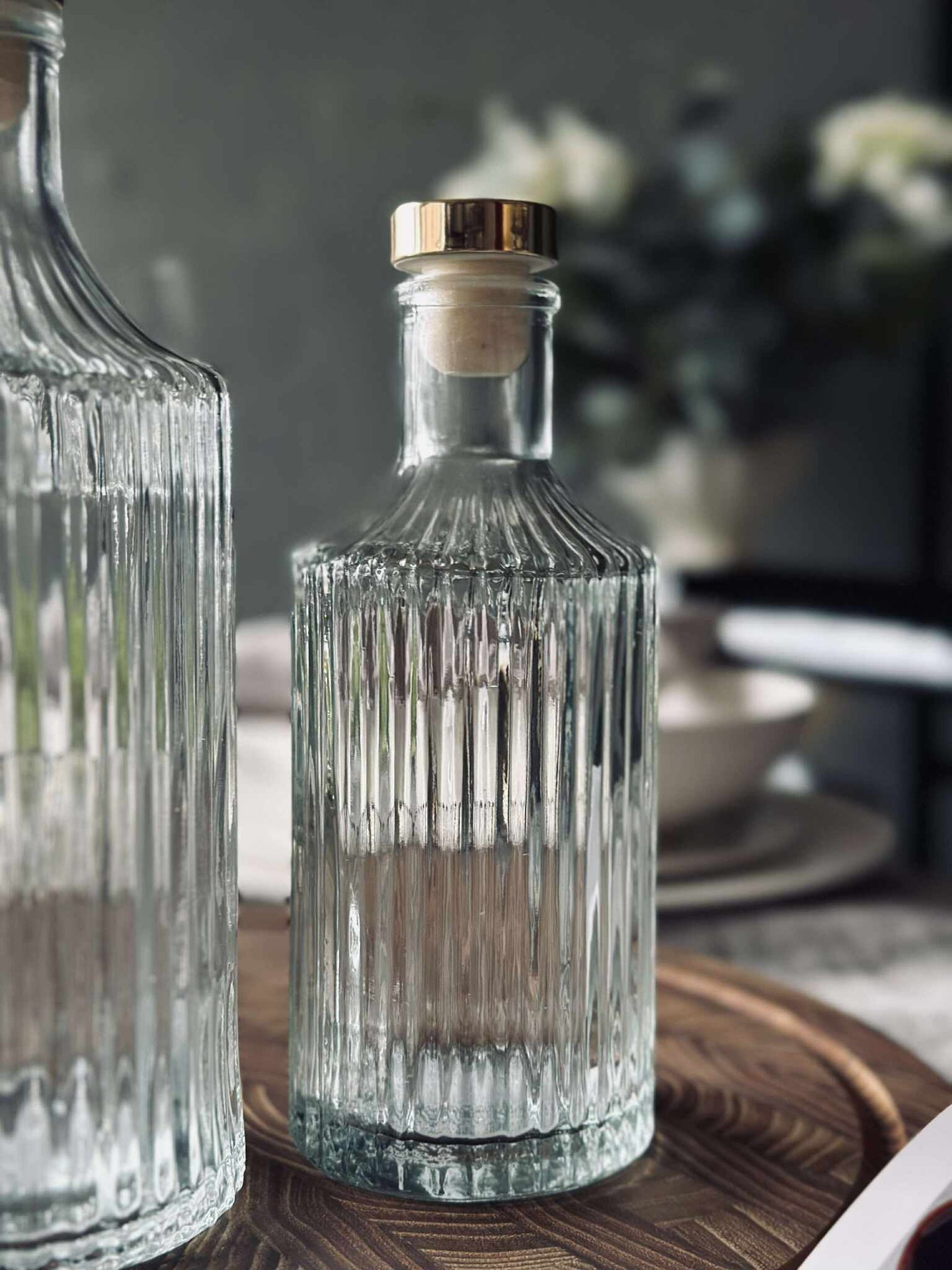 Flasche mit Stopfen