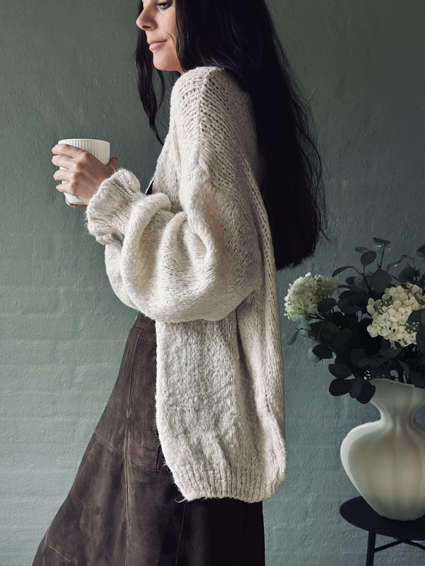 Cardigan Oversize - Offwhite