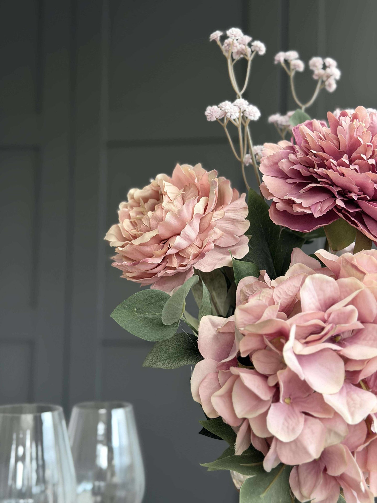 Strauß - Hortensie Pink