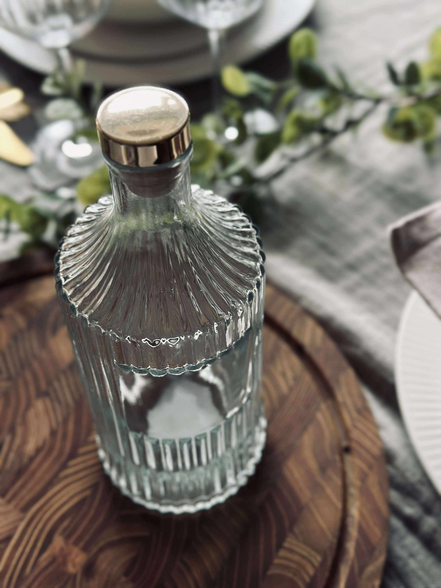 Flasche mit Stopfen