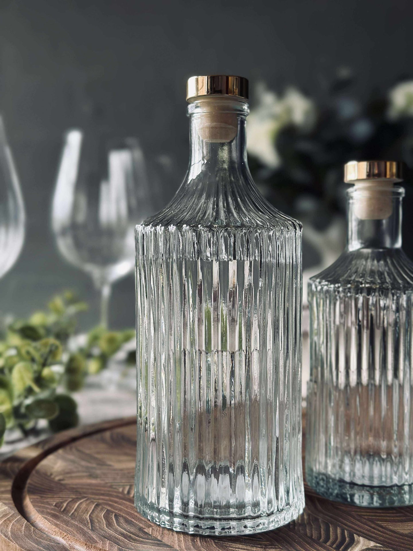Flasche mit Stopfen