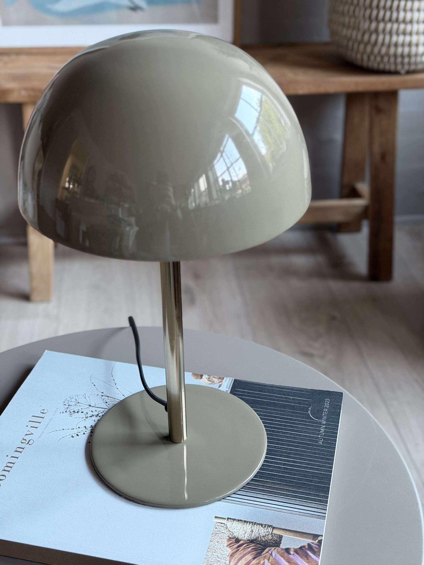 Tischlampe Oliven