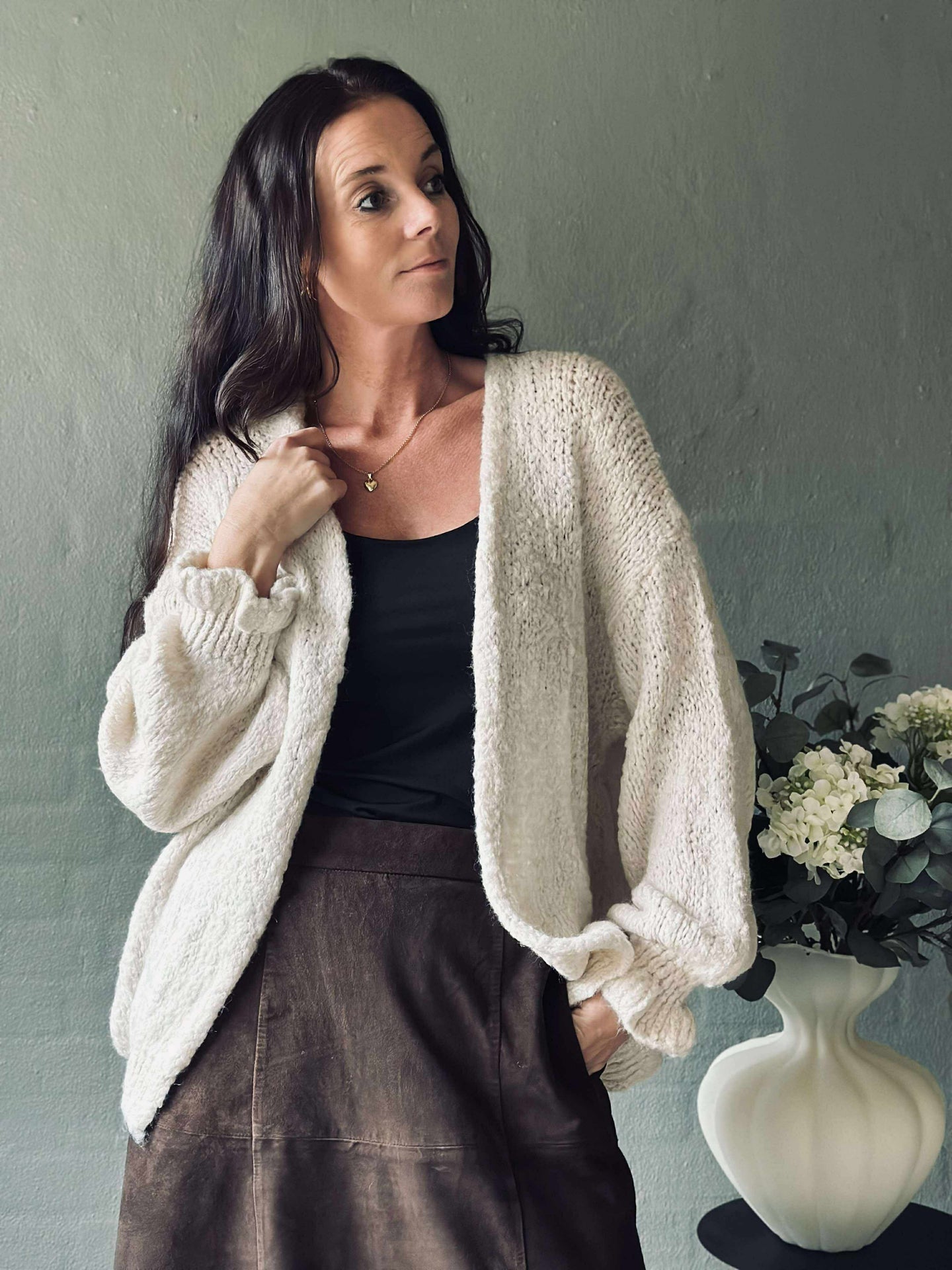 Cardigan Oversize - Offwhite