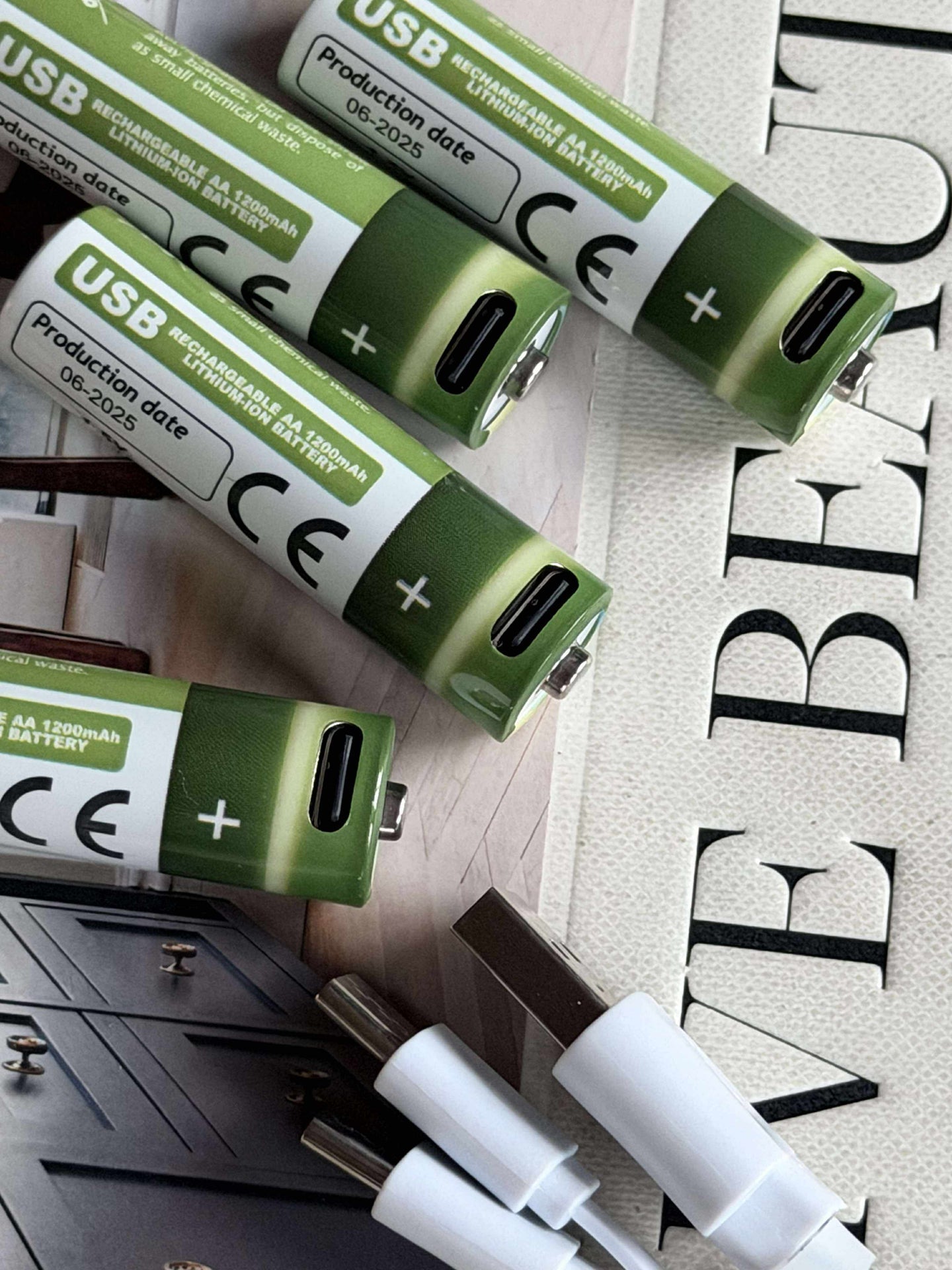 Batterien - Wiederaufladbare AA