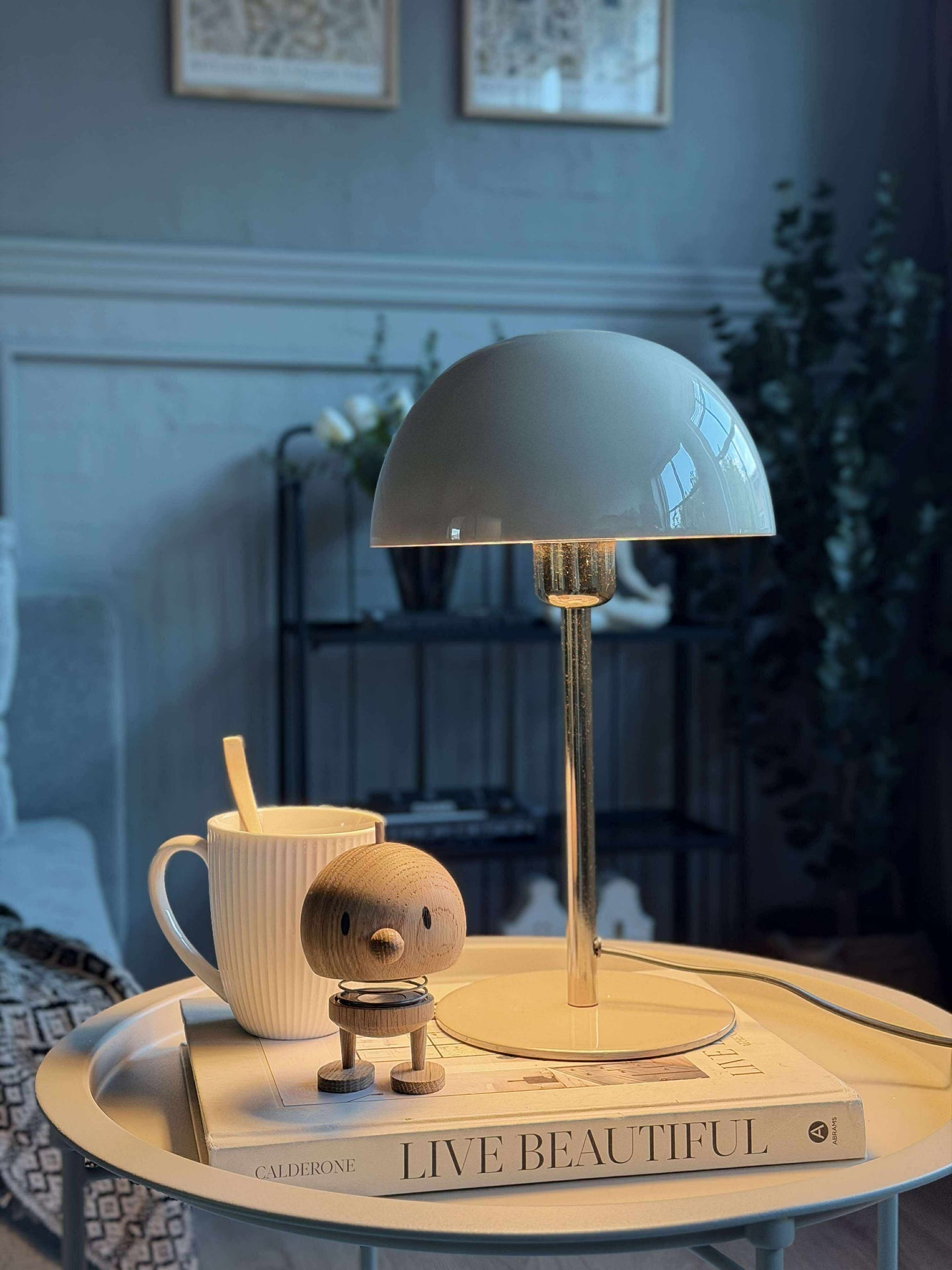 Tischlampe Sand / Gold