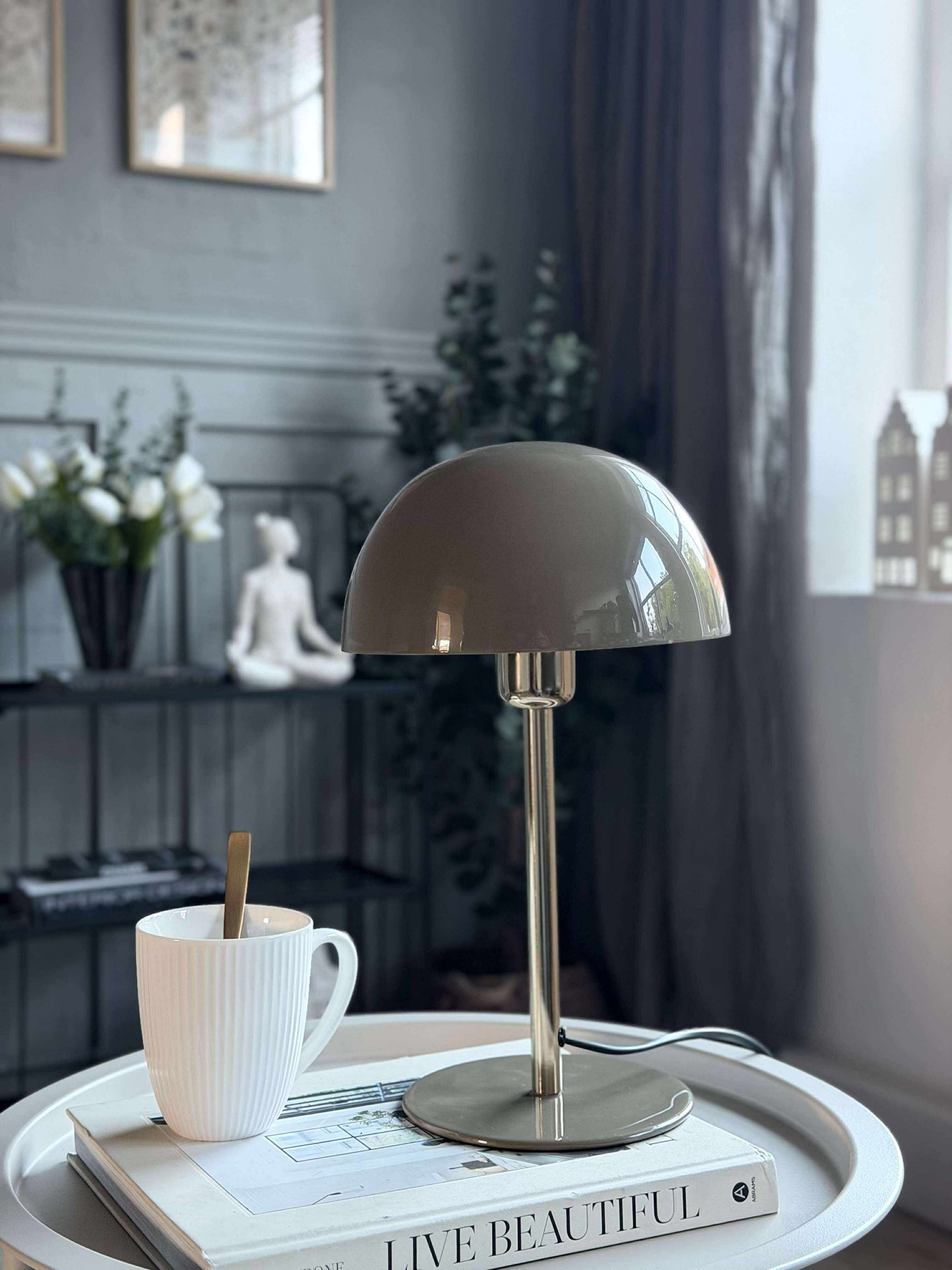 Tischlampe Oliven